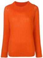Roberto Collina Long Sleeved Sweater - Yellow & Orange