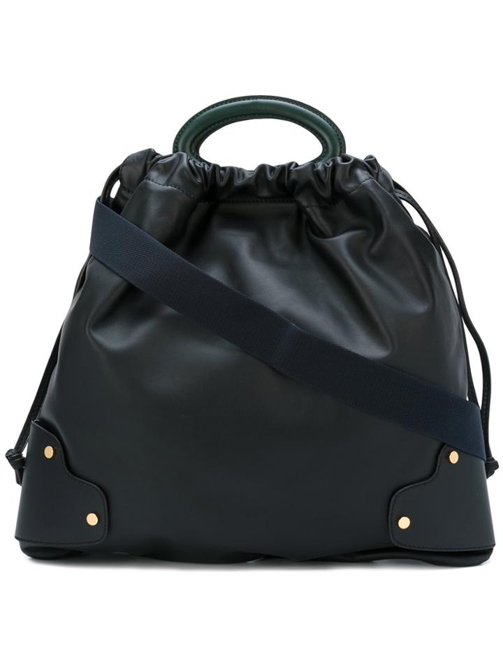 Marni Pannier Tote Bag - Black