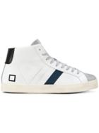 D.a.t.e. Lace Up Hi-tops - White