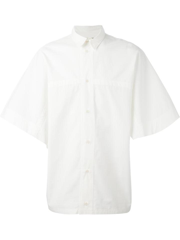 Henrik Vibskov 'beluga' Shirt, Men's, Size: Medium, White, Cotton