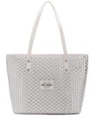 Love Moschino Silver Tote Bag