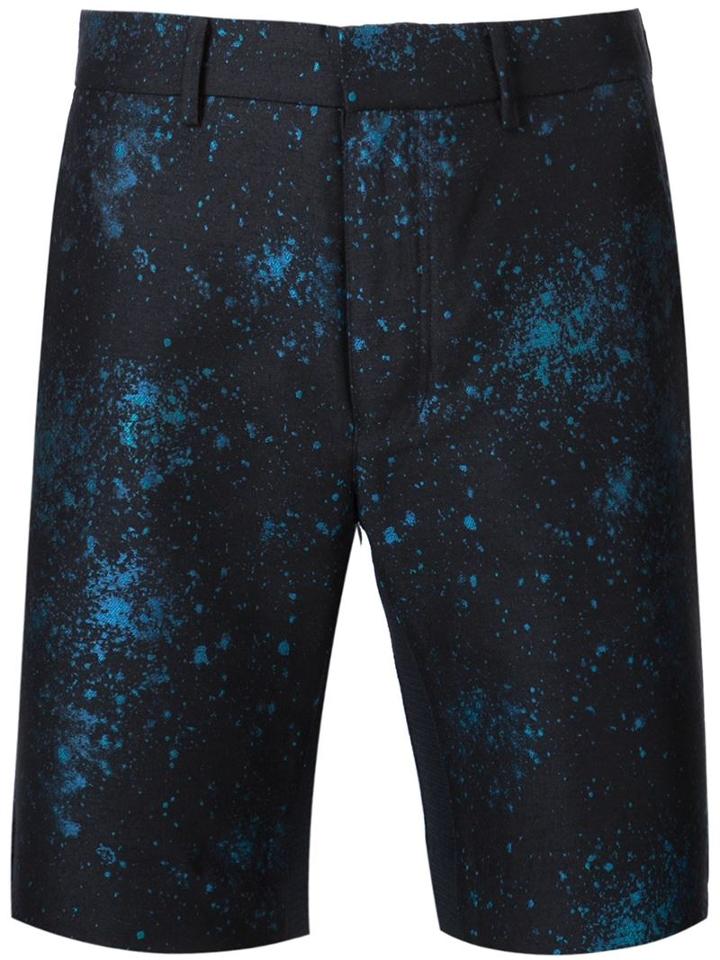Opening Ceremony Jacquard Shorts, Men's, Size: Large, Black, Acrylic/polyester/wool