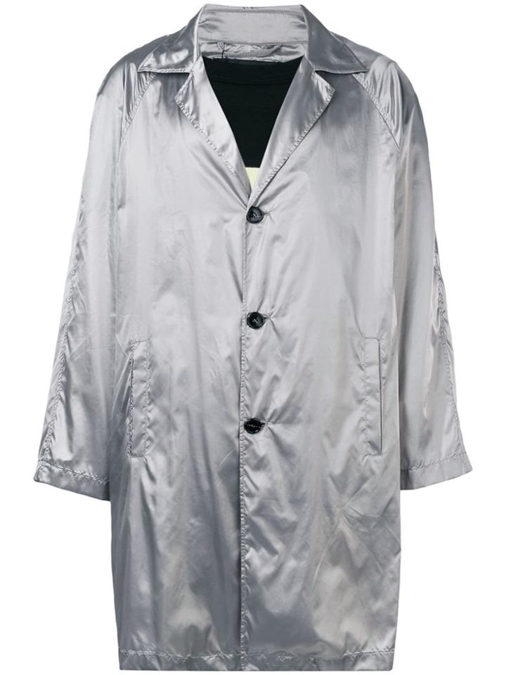 Raf Simons Single-breasted Coat - Grey