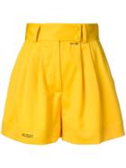 Styland High Rise Shorts - Yellow