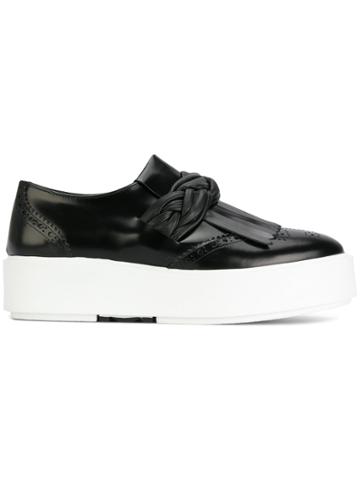 Morobé Knotted Detail Sneakers - Black