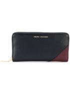 Marc Jacobs Two-tone Standard Continental Wallet - Black