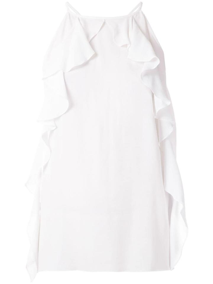 Tufi Duek Ruffled Tank - White