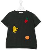 Stella Mccartney Kids Teen Fruit Patch T-shirt - Grey