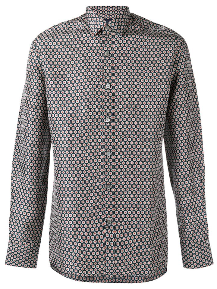 Lanvin Milano Print Shirt - Blue