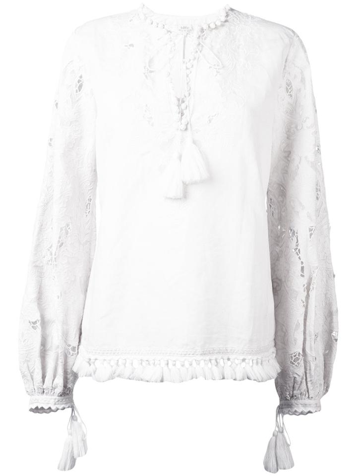 Talitha Lacel Blouse - Nude & Neutrals