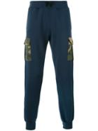 Hydrogen - Camouflage Pocket Sweatpants - Men - Cotton - Xl, Blue, Cotton