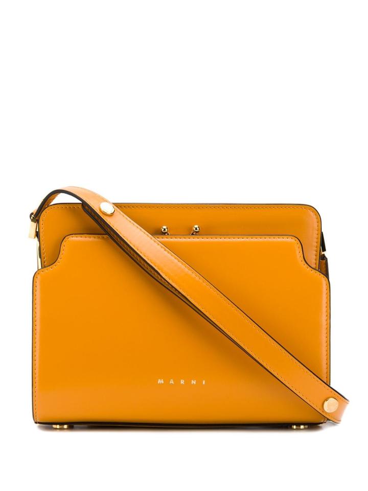 Marni Trunk Cross-body Bag - Yellow