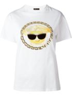Versace Medusa Shades T-shirt, Women's, Size: 42, White, Cotton