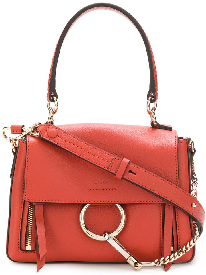 Chloé Faye Tote Bag - Yellow & Orange