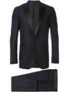 Lanvin Two-piece Dinner Suit, Men's, Size: 52, Blue, Viscose/wool