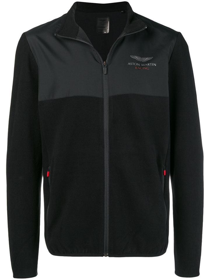 Hackett Aston Martin Racing Zip Up Jacket - Black