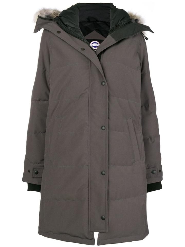 Canada Goose Mid-length Parka - Grey
