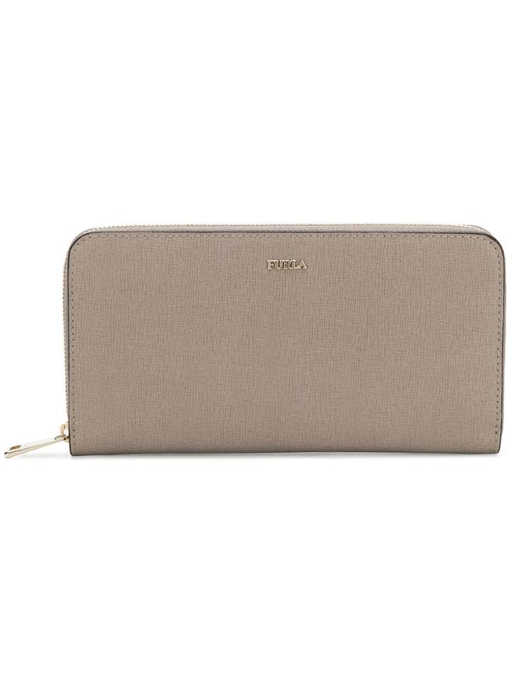 Furla Babylon Zip Around Wallet - Nude & Neutrals
