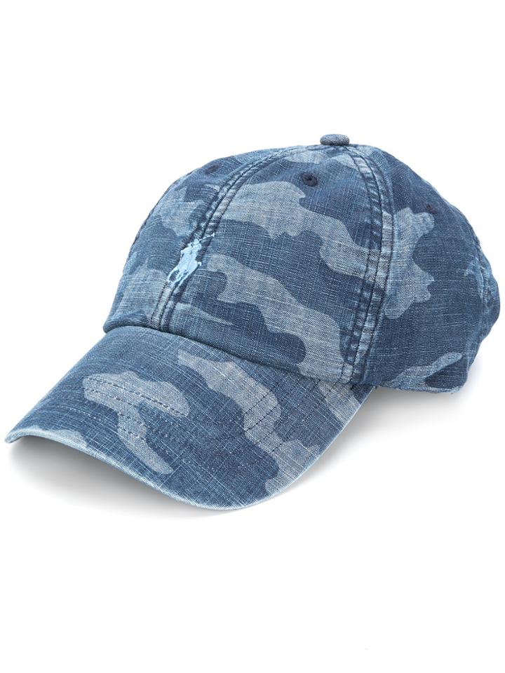 Polo Ralph Lauren Camouflage-print Cap - Blue