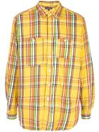 Engineered Garments Hamper Check Shirt - Yellow