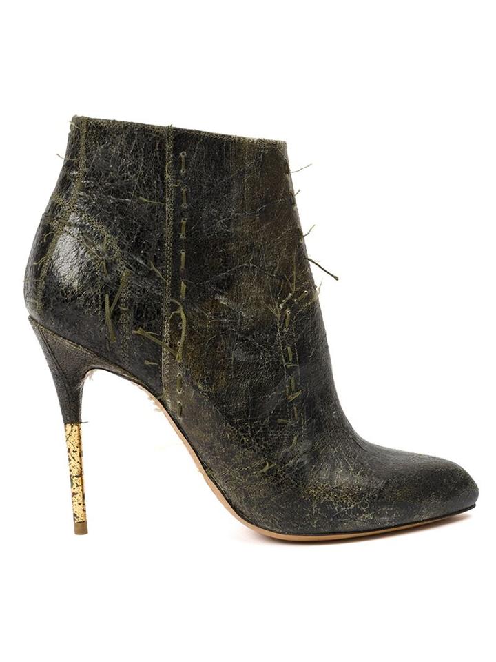 Maison Margiela Distressed Ankle Boots