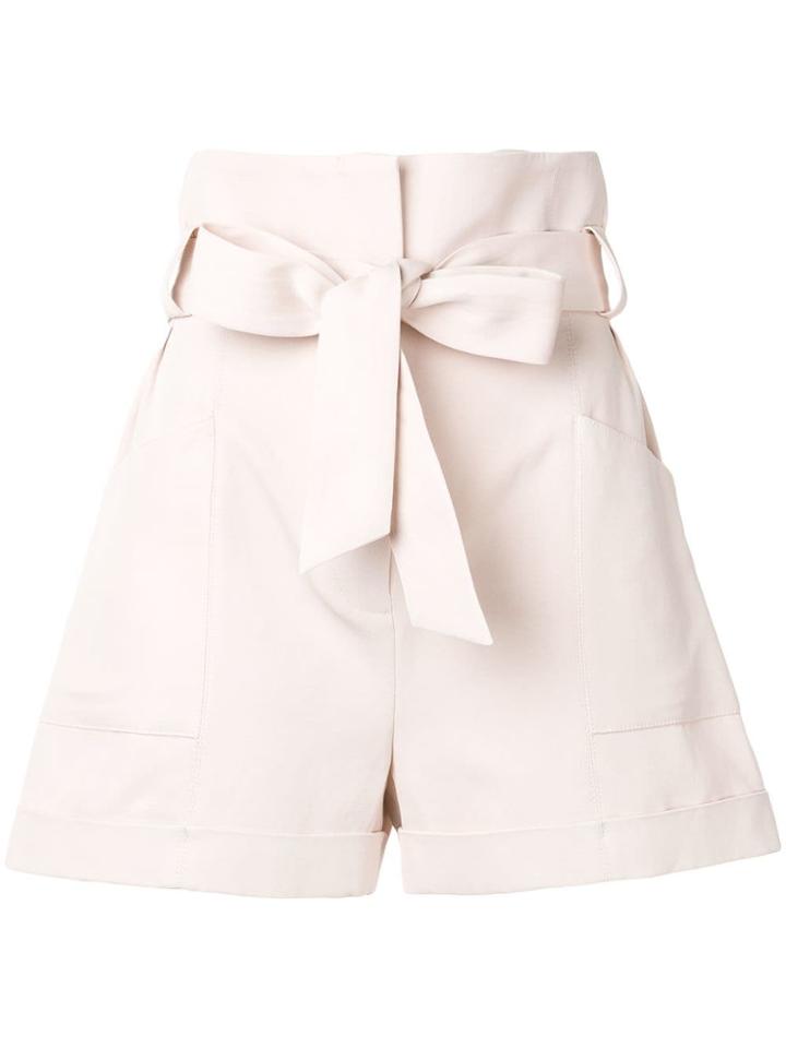 Iro Piralin Tie Waist Shorts - Pink