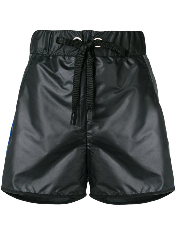 No Ka' Oi Patent Running Shorts - Black
