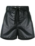 No Ka' Oi Patent Running Shorts - Black