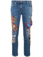 Roberto Cavalli Butterfly Skinny Jeans - Blue