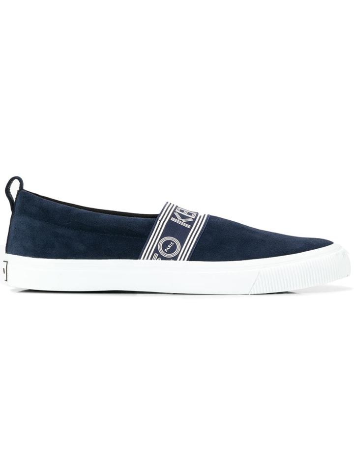 Kenzo Kapri Slip-on Sneakers - Blue
