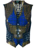 Jean Paul Gaultier Pre-owned Bikini Print Waistcoat - Blue