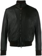 Stewart Jeff Slim Bomber Jacket - Brown