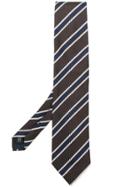 Fashion Clinic Timeless Striped Tie - Brown