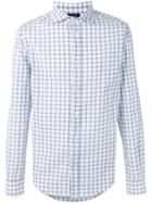 Armani Jeans - Checked Shirt - Men - Cotton - Xl, Blue, Cotton