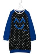 Kenzo Kids 'smiley' Sweatshirt Dress, Girl's, Size: 10 Yrs, Black