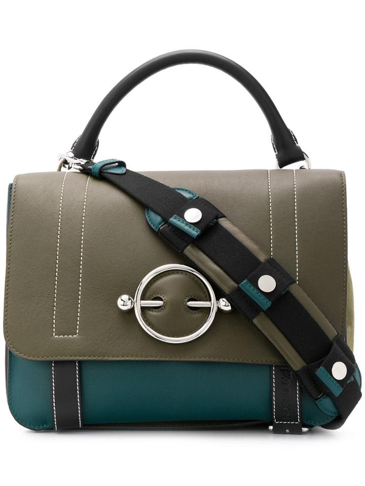 Jw Anderson Disc Tote Bag - Green