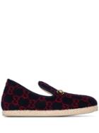 Gucci Gg Slip-on Loafers - Blue