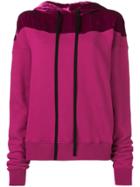Unravel Project Two-tone Hoodie - Pink & Purple