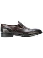 Silvano Sassetti Embroidered Loafers - Brown