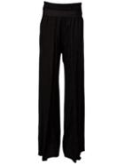 Ann Demeulemeester Front Slit Palazzo Trousers