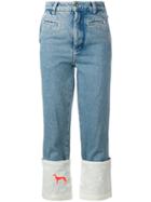 Loewe Turn Up Jeans - Blue