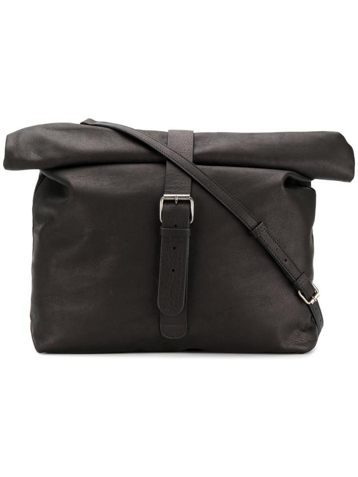 Ann Demeulemeester Blanche Foldover Top Shoulder Bag - Black