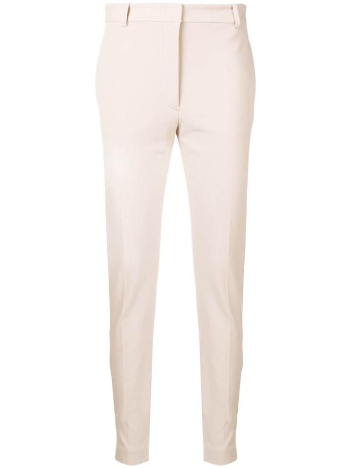Joseph Zipped Cuff Slim-fit Trousers - Nude & Neutrals