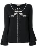 Liu Jo Beaded Blouse - Black