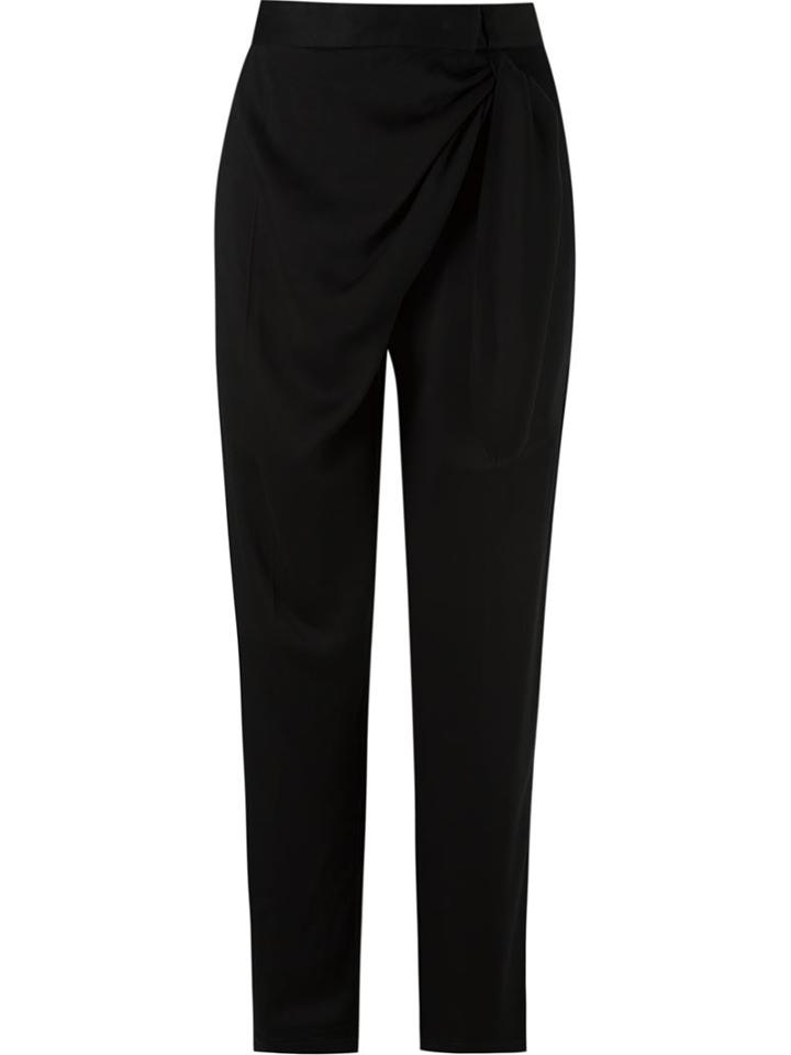 Uma Raquel Davidowicz 'gelo' Trousers, Women's, Size: 40, Black, Cotton/spandex/elastane/viscose