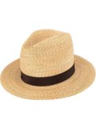 Dsquared2 Woven Straw Hat - Neutrals