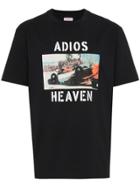 Palm Angels Adios Heaven T Shirt - Black