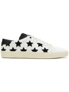 Saint Laurent Low Top Star Sneakers - White