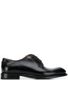 Ermenegildo Zegna Polished Finish Loafers - Black
