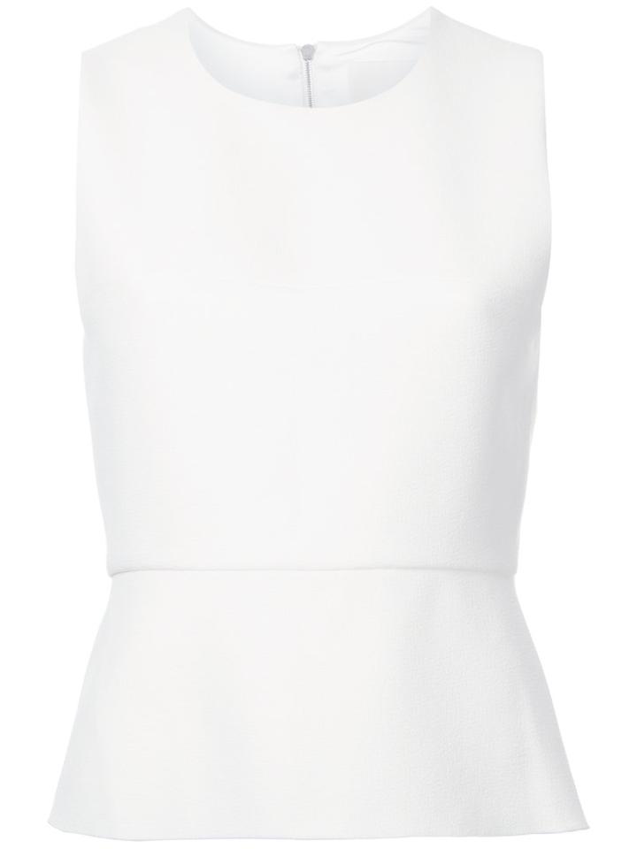 Dion Lee Linear Bodice Blouse, Women's, Size: 8, White, Polyester